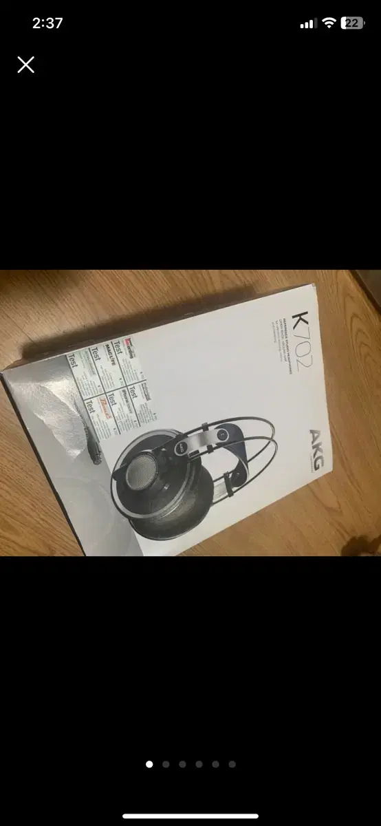 AKG K702 레퍼런스 헤드폰